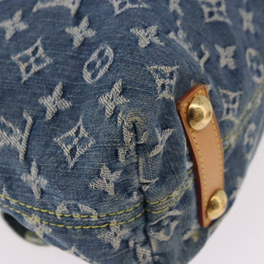 【日本直送】路易威登 Monogram Denim Buggy GM 肩背包 藍色 M95048 LV 正品 184988V-16