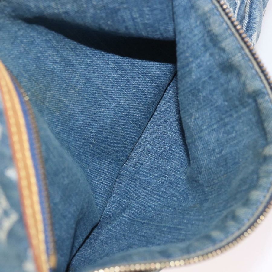 【日本直送】路易威登 Monogram Denim Buggy GM 肩背包 藍色 M95048 LV 正品 184988V-24