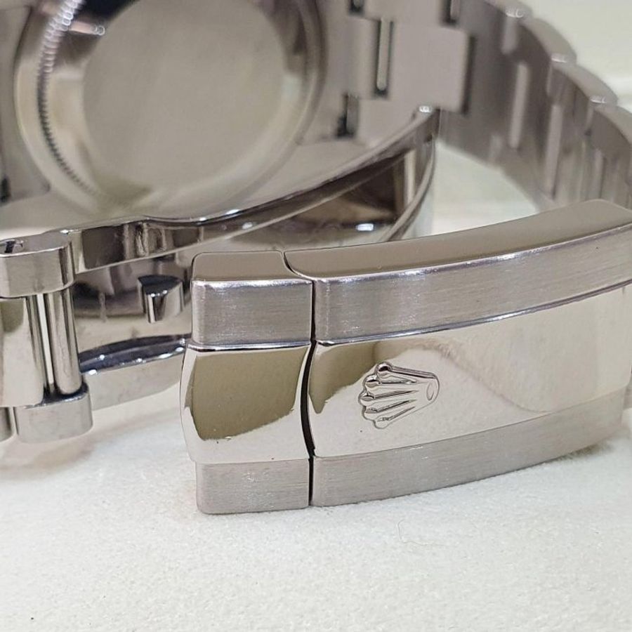 【大眾名錶】ROLEX勞力士 116244 Datejust 蠔式日誌 原廠鑽圈 銀色花朵數字面盤 大眾名錶B1339-6
