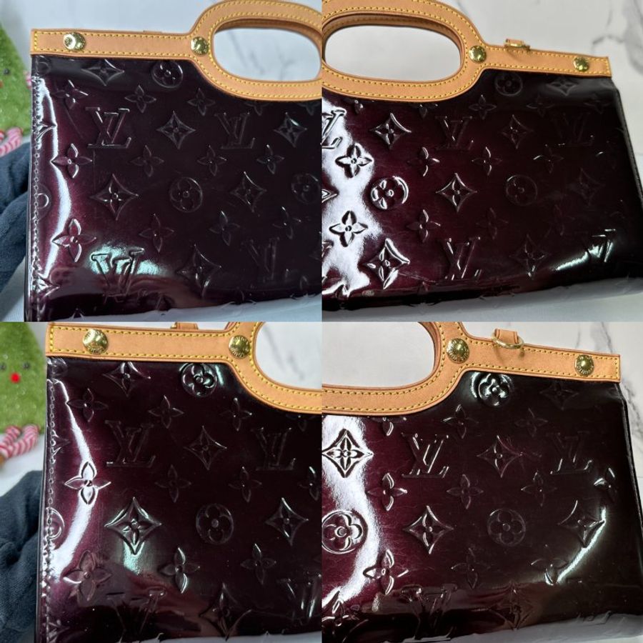 LV Vernis漆皮兩用包-5