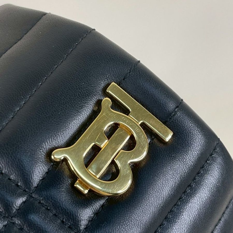 BURBERRY LOLA TB MICRO 水桶包 黑色-5