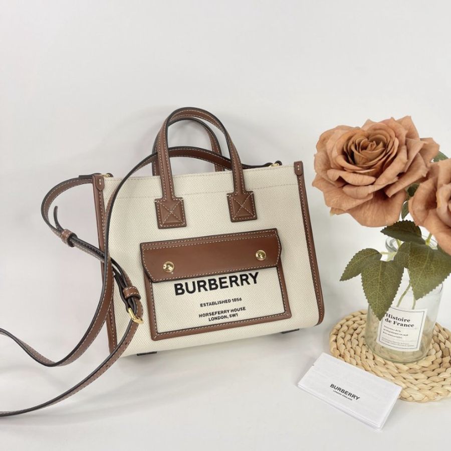 BURBERRY Freya 迷你 TOTE-0