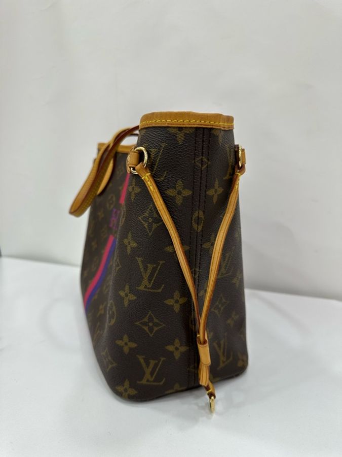LV / Louis Vuitton 路易威登 neverfull 小號塗鴉款 原始成色-3