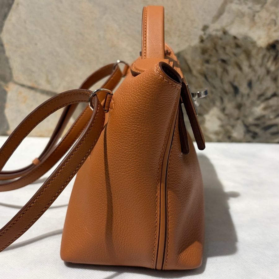 Hermes 24/24 MINI 金棕 兩用包-2
