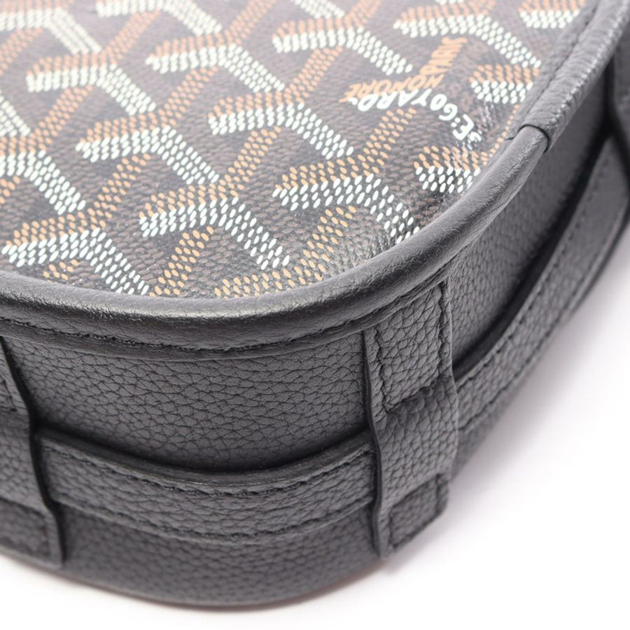 GOYARD Belvedere PM 肩斜背包 BELVE3PMLTY01CG01P 帆布皮革-5