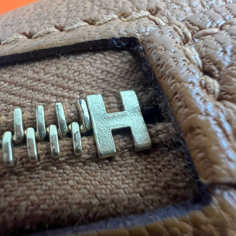 全套Hermes 愛馬仕 Mini Bolide 焦糖 Mysore山羊皮-14