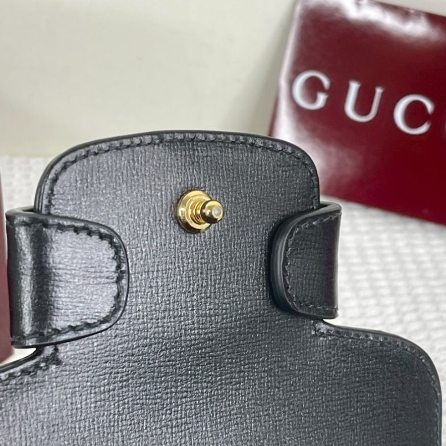 GUCCI Horsebit1955 迷你手提肩背包-7