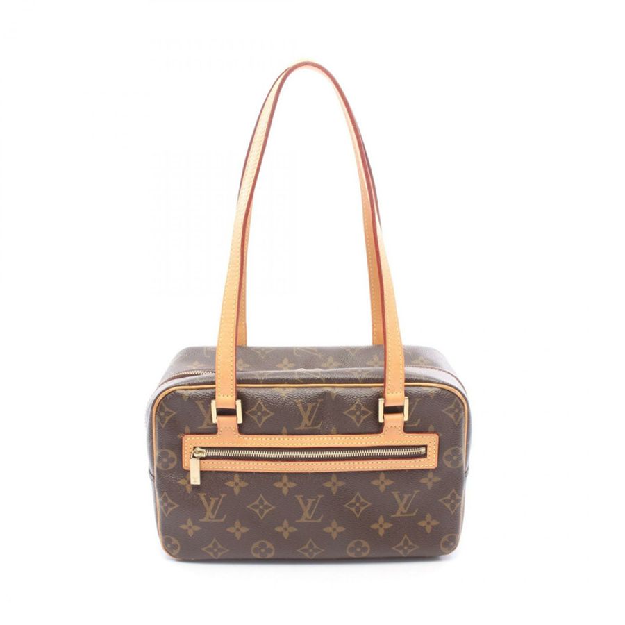 路易威登 SHITE MM 單肩包 M51182 Monogram 帆布皮革棕色 LV-0