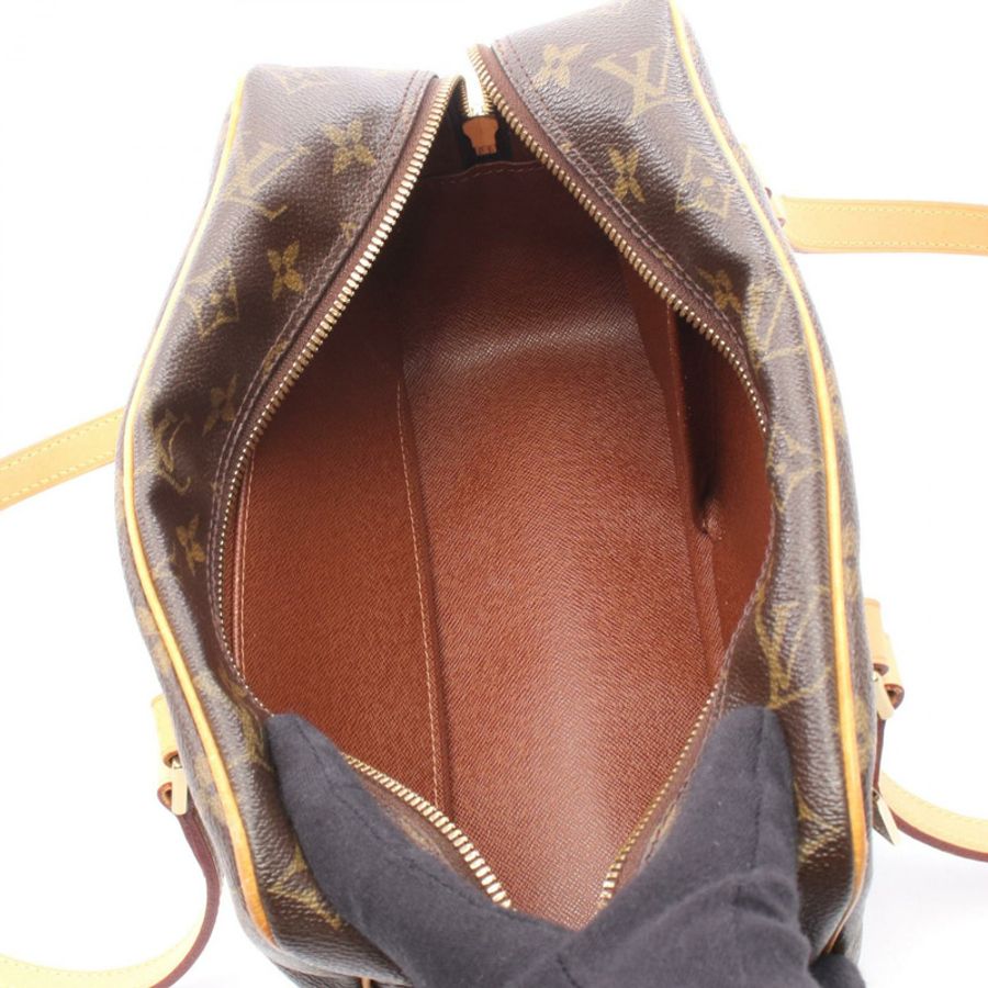 路易威登 SHITE MM 單肩包 M51182 Monogram 帆布皮革棕色 LV-2