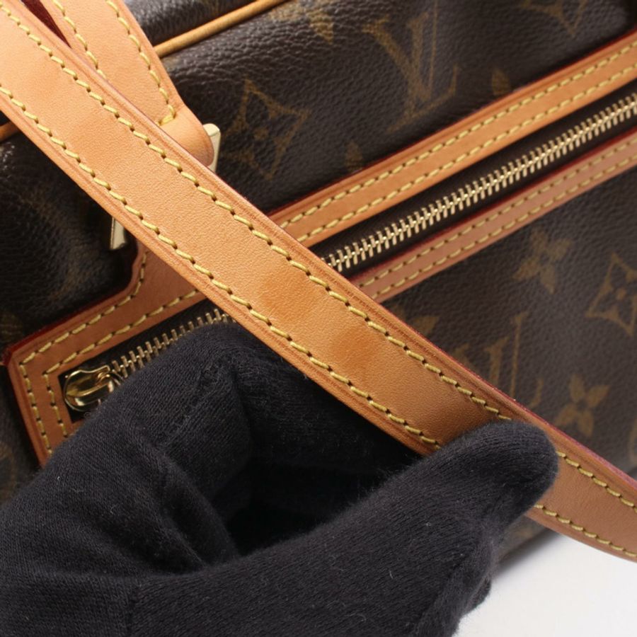 路易威登 SHITE MM 單肩包 M51182 Monogram 帆布皮革棕色 LV-9
