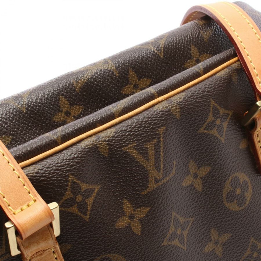 路易威登 SHITE MM 單肩包 M51182 Monogram 帆布皮革棕色 LV-10