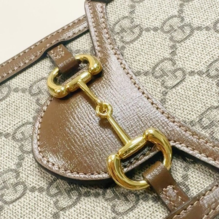 Gucci 馬銜扣 1955 手機包-7