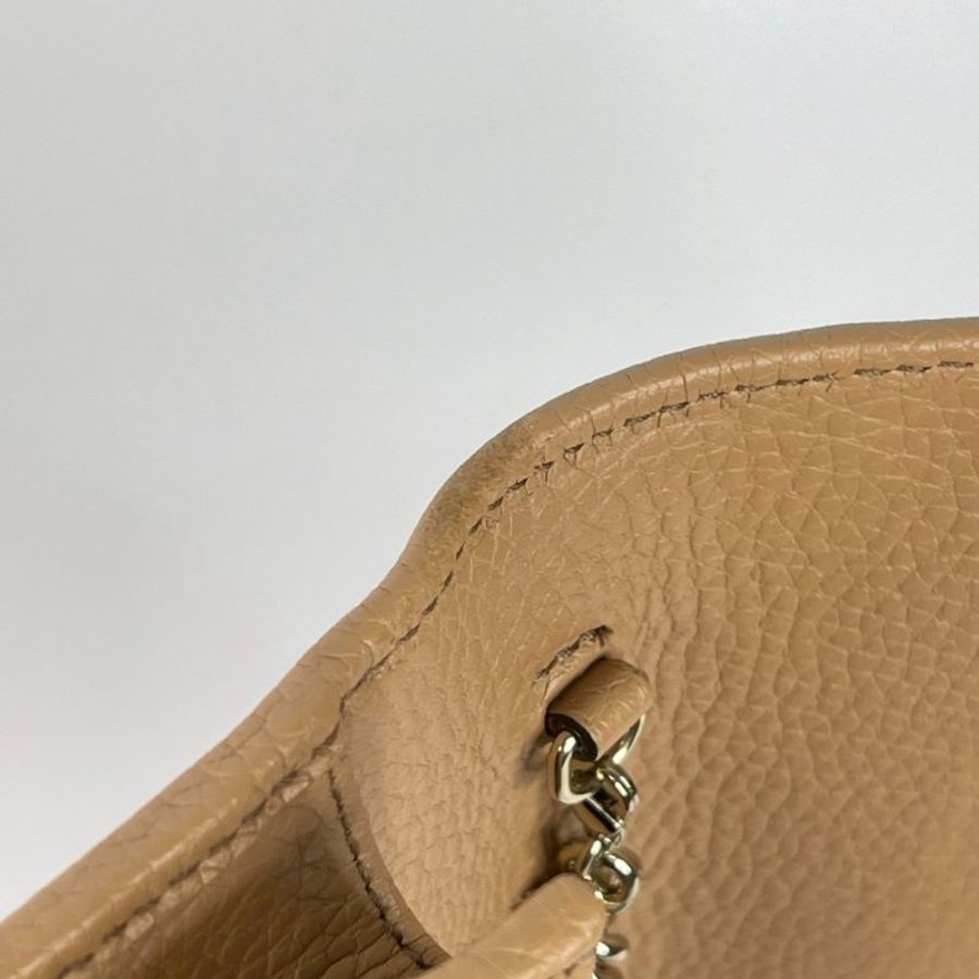 GUCCI SOHO WOC 奶茶色-12