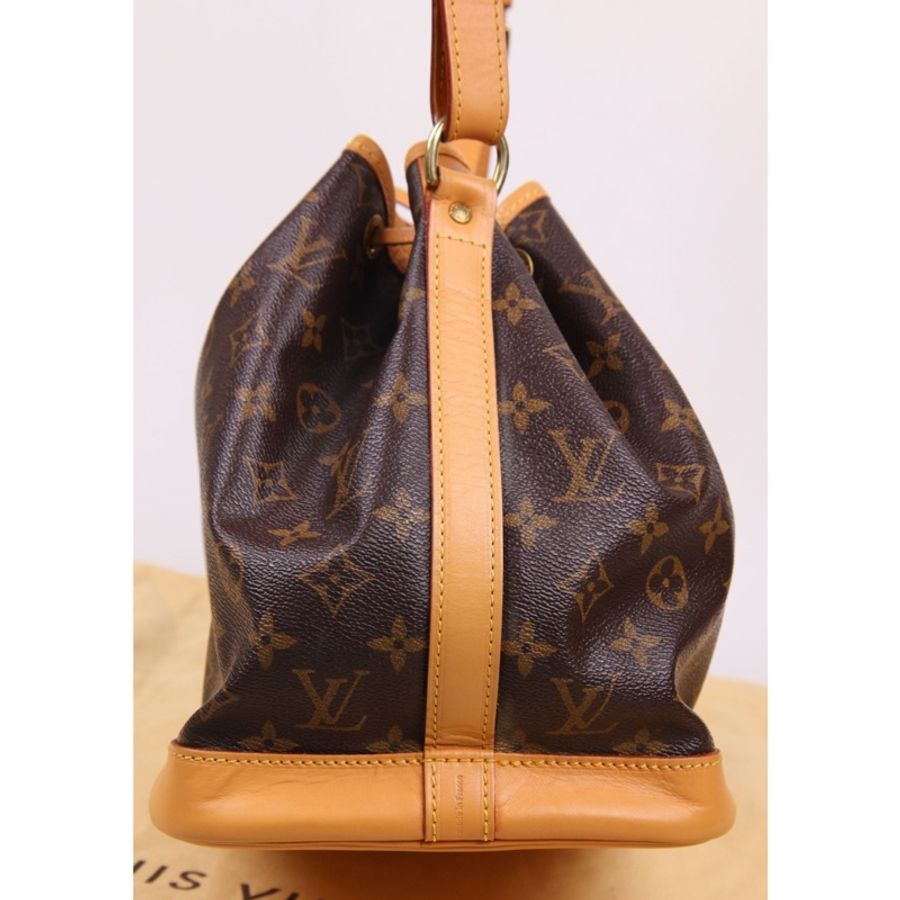 LV 棕色老花Noe大号抽绳水桶包单肩包-2