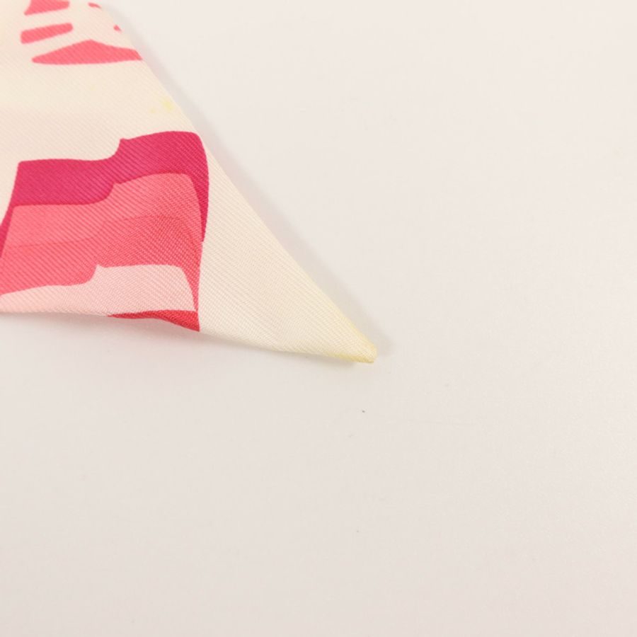 HERMES 絲質Twilly絲巾-8