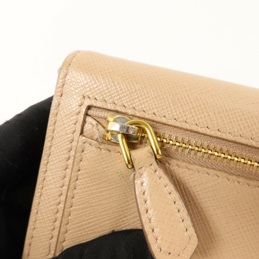 PRADA 牛皮皮革Long wallet長錢包-18