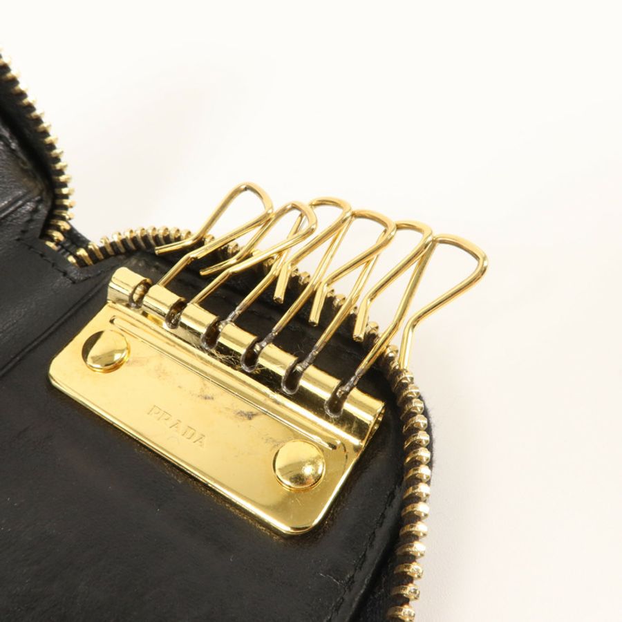 PRADA Vitello皮革Key Case鎖匙包-10