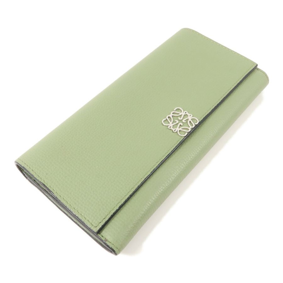 LOEWE 牛皮皮革Anagram Continental長錢包-2