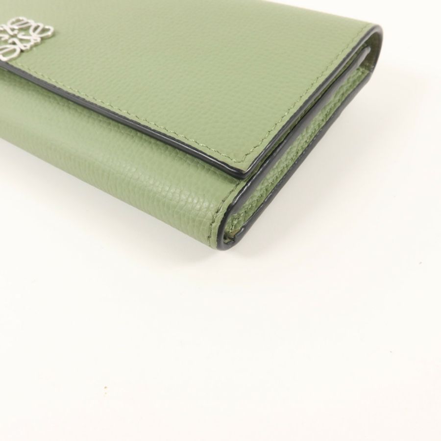 LOEWE 牛皮皮革Anagram Continental長錢包-8
