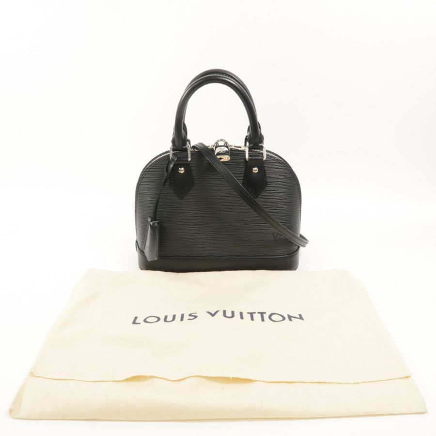 LOUIS VUITTON Epi Alma BB手挽肩背兩用袋-10