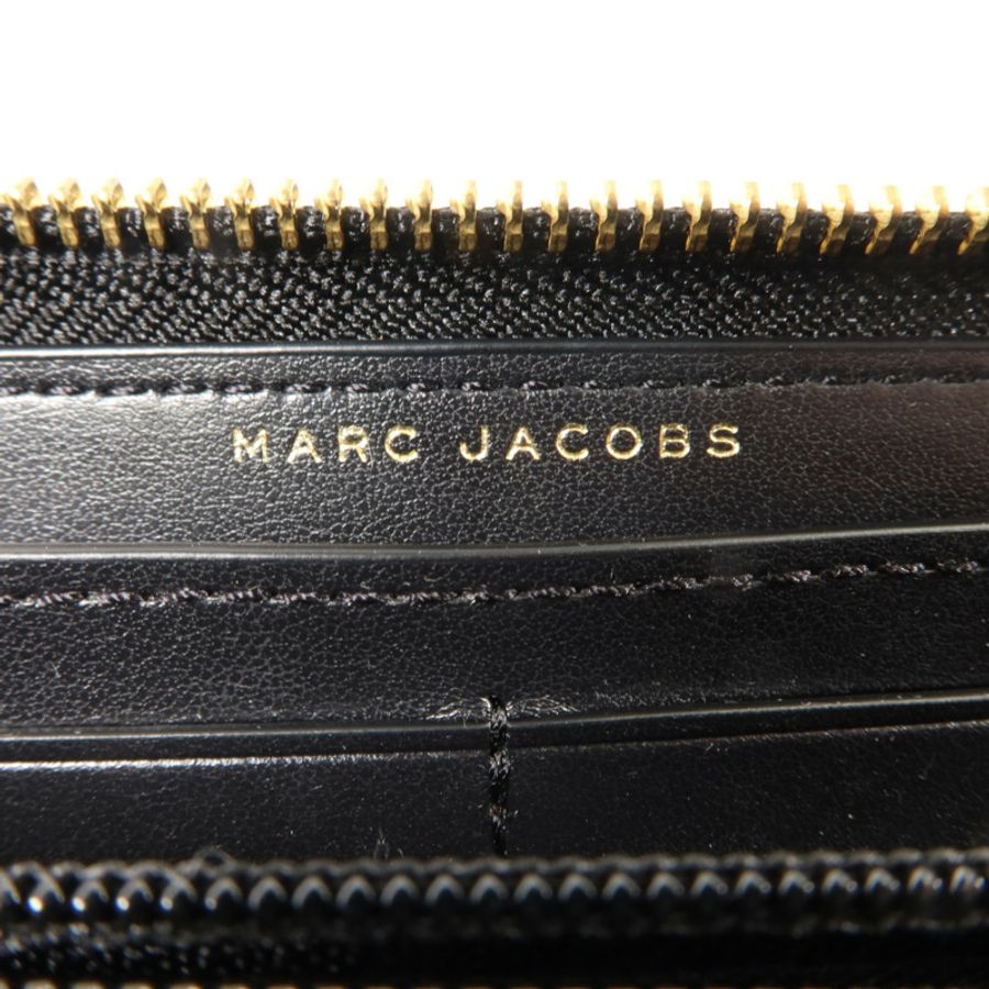 MARC JACOBS Saffiano皮革Long Round Wallet長錢包-5