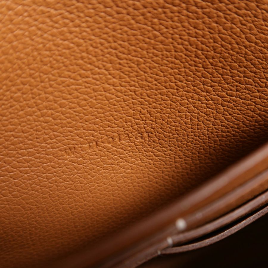 HERMES Evercolor皮革Constance To Go肩背袋Gold-6