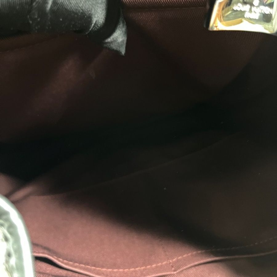 LV路易威登 Zack Macassar 經典Logo圖案印花 老花帆布拼牛皮-5