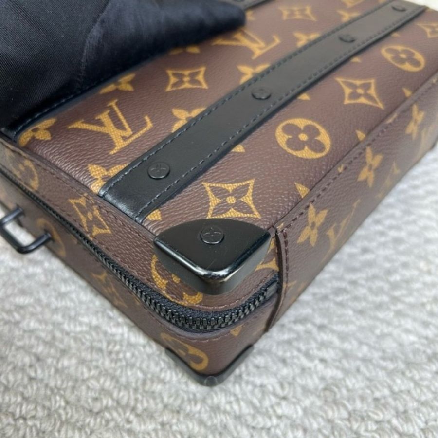 LV路易威登 Handle Soft Trunk老花軟盒子 經典老花配黑色-21