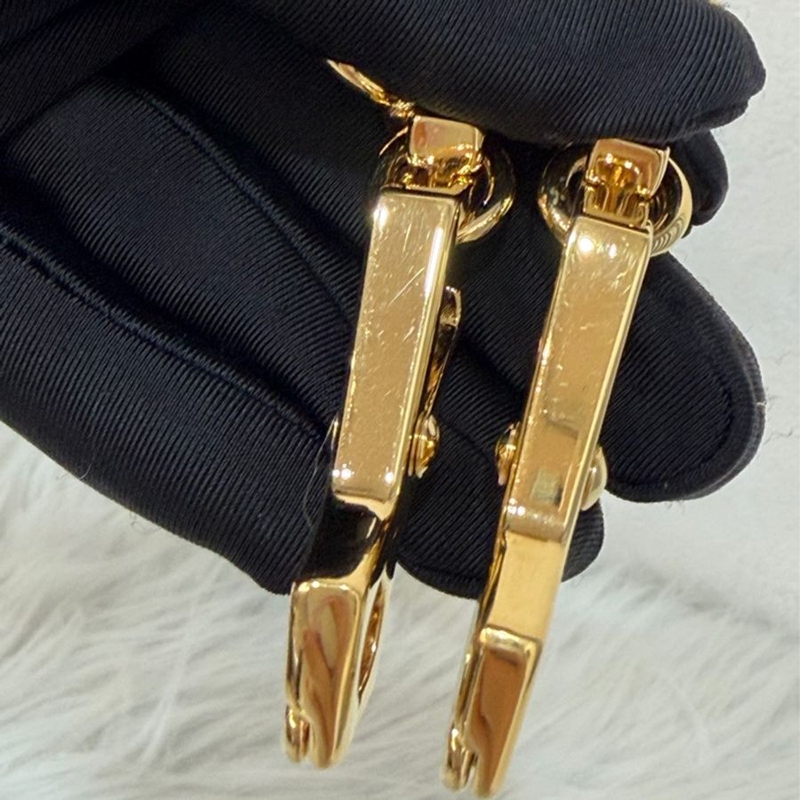 GUCCI 658574 1955 MINI Horsebit 咖啡皮帶綠紅綠織帶 手拿包馬銜包肩背包斜背包-48