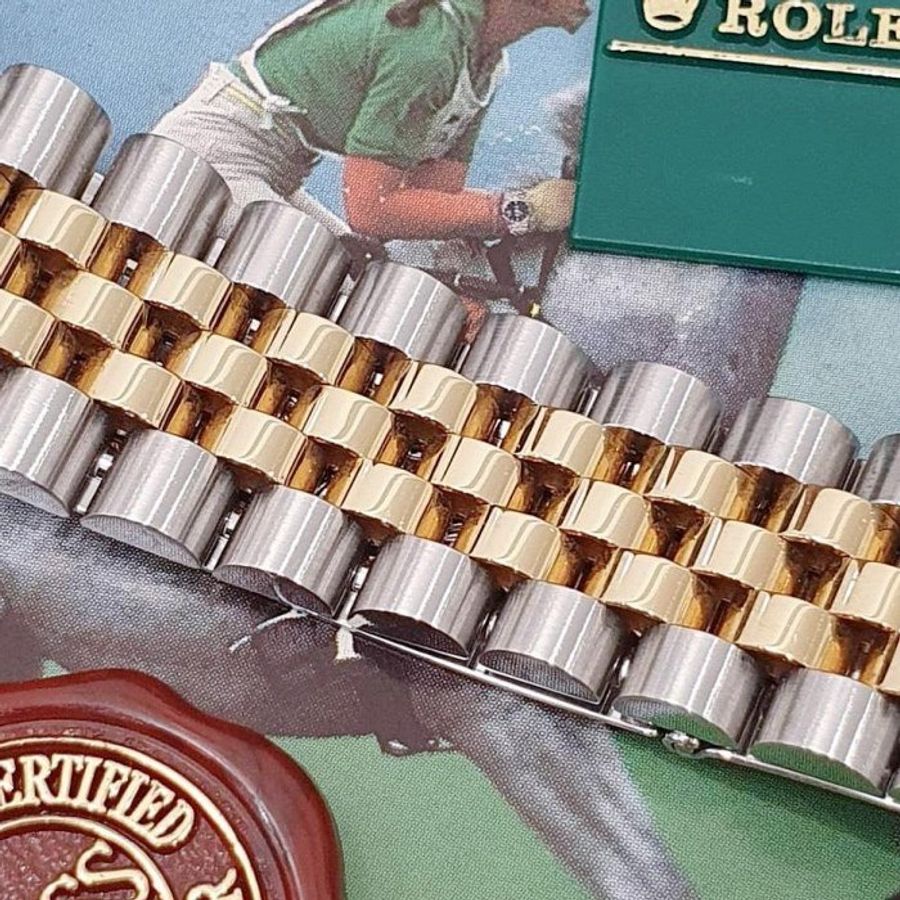 【大眾名錶】ROLEX 勞力士 16233 Datejust 蠔式日誌 全配件 市場罕有 無字天書 黑瑪瑙6.9鑽 錶徑36mm B1009-8