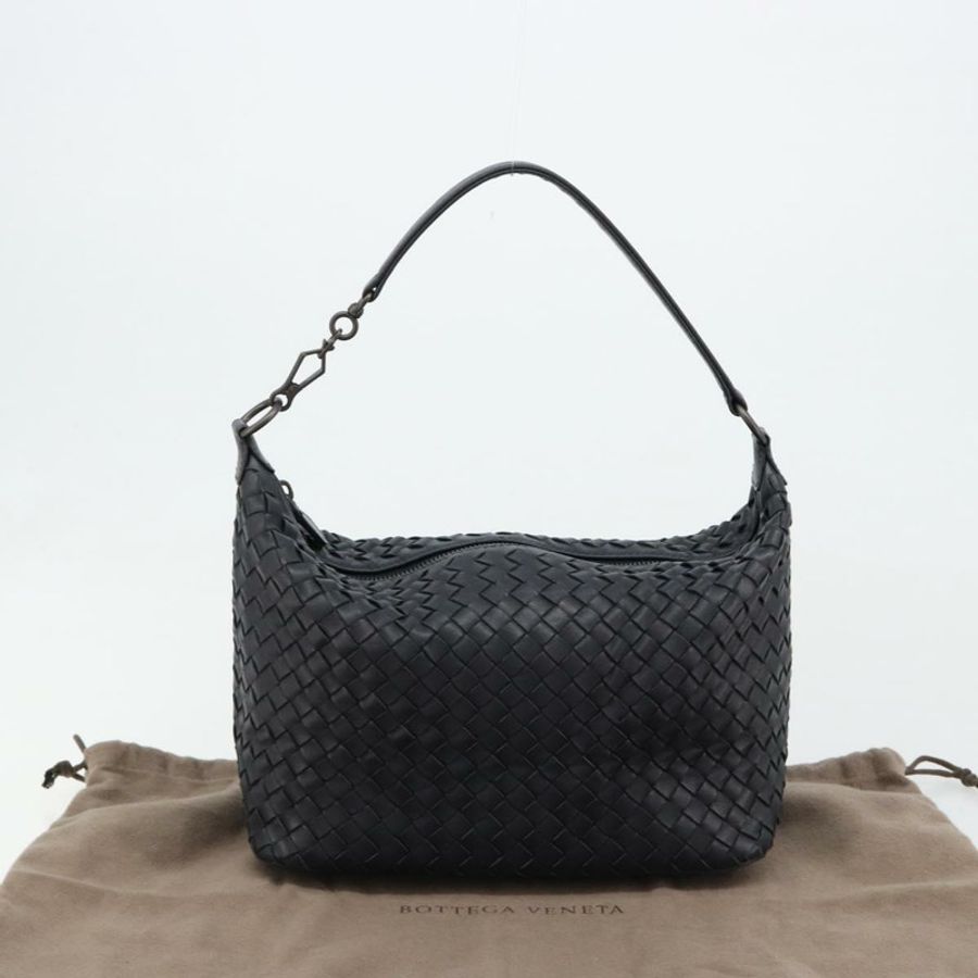 【日本直送】BOTTEGA VENETA INTRECCIATO 單肩包 皮革 海軍藍 正品 ka4737V-11