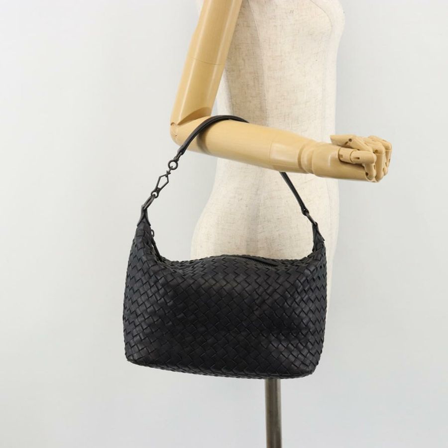 【日本直送】BOTTEGA VENETA INTRECCIATO 單肩包 皮革 海軍藍 正品 ka4737V-21