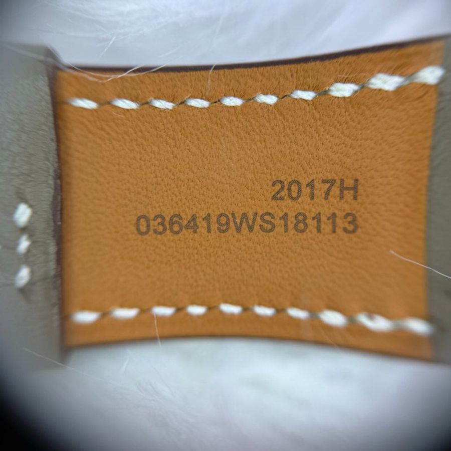 Hermès Heure H皮革錶帶 大象灰-4