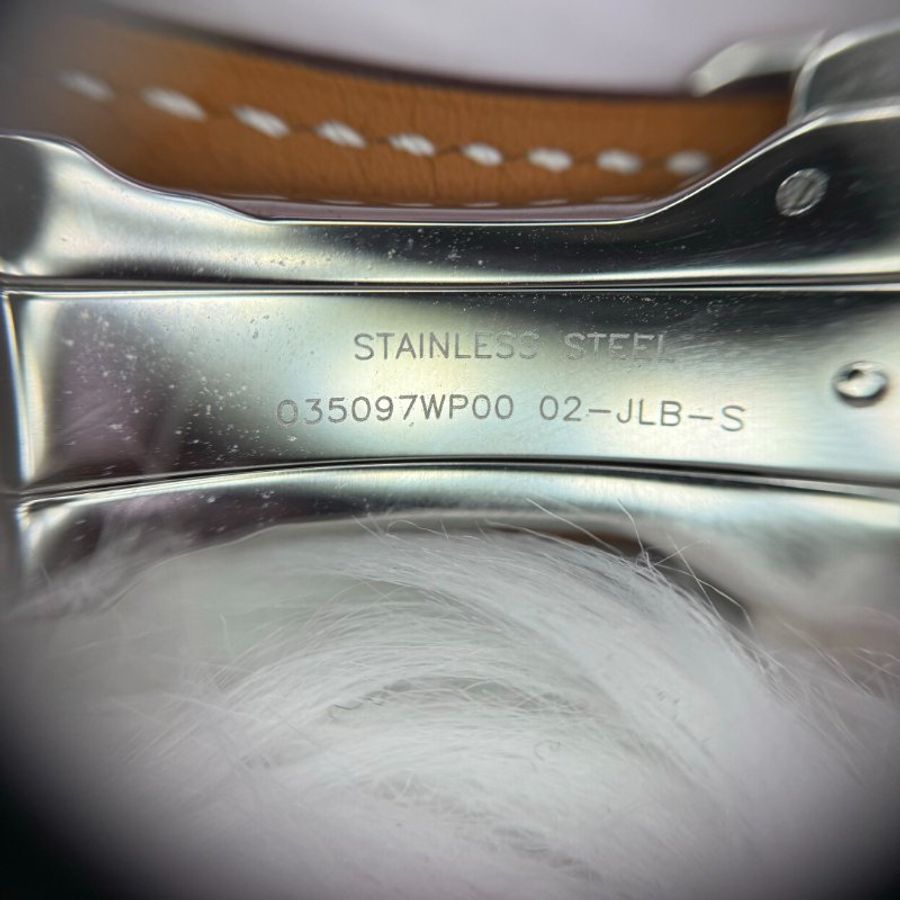 Hermès Heure H皮革錶帶 大象灰-7