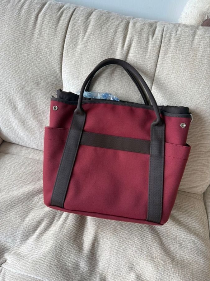 未使用品 Hermes The Grooming Bag 馬術包 Rouge H 愛馬仕紅 B刻-3