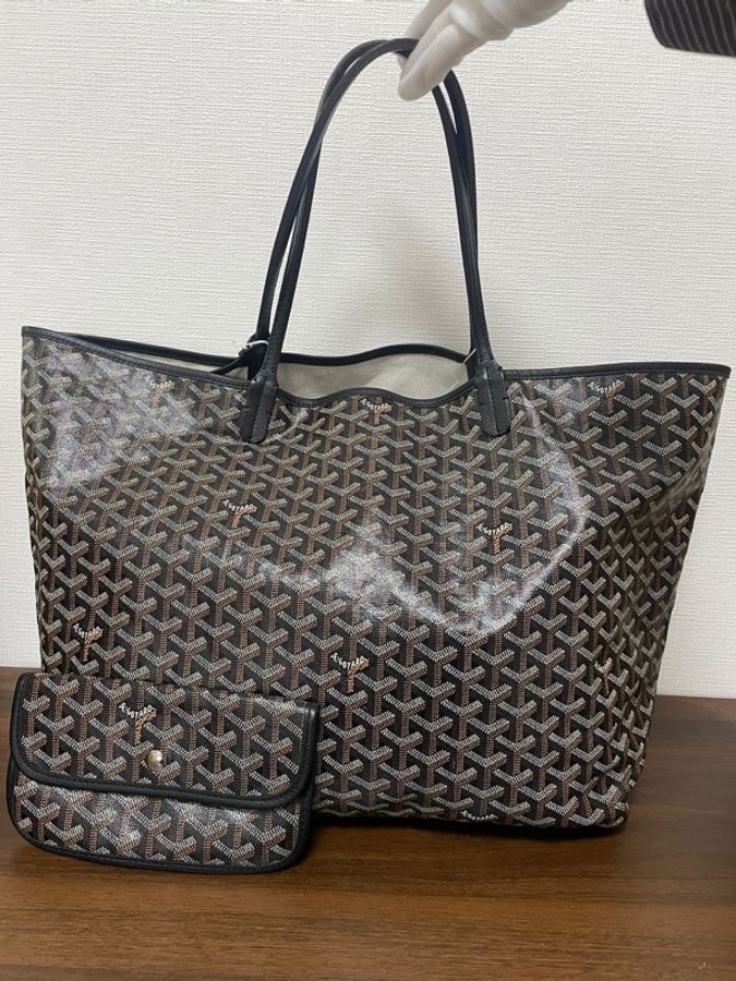 Goyard tote GM 經典黑色-1