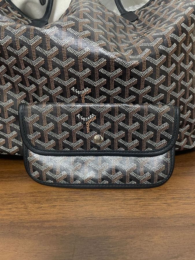 Goyard tote GM 經典黑色-9
