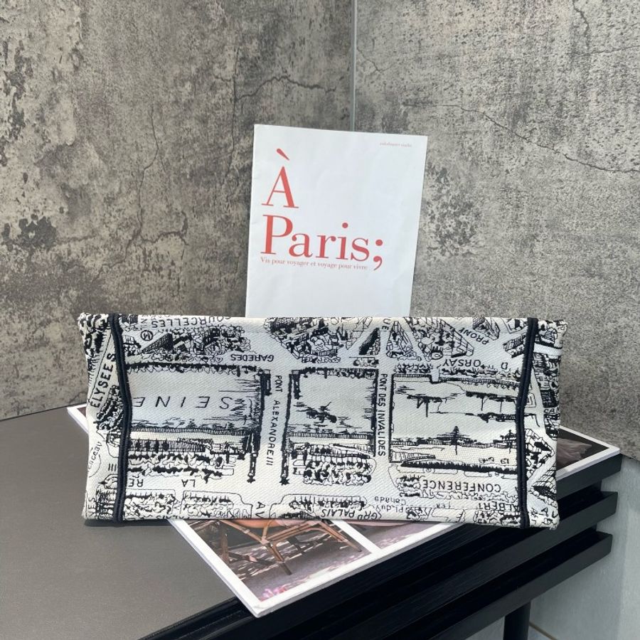 Dior BOOK TOTE浪漫巴黎系列中號托特-4