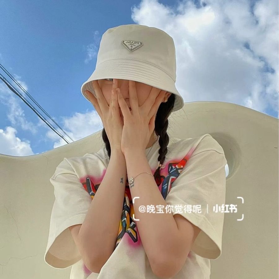 Prada 經典漁夫帽-10