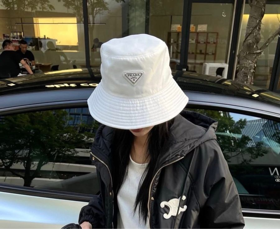 Prada 經典漁夫帽-17