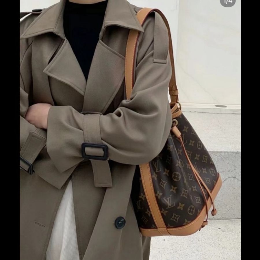 Louis Vuitton 老花 NOE bb 抽繩水桶-0