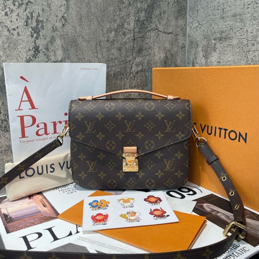 Louis Vuitton pochette metis 老花郵差 斜背包-2