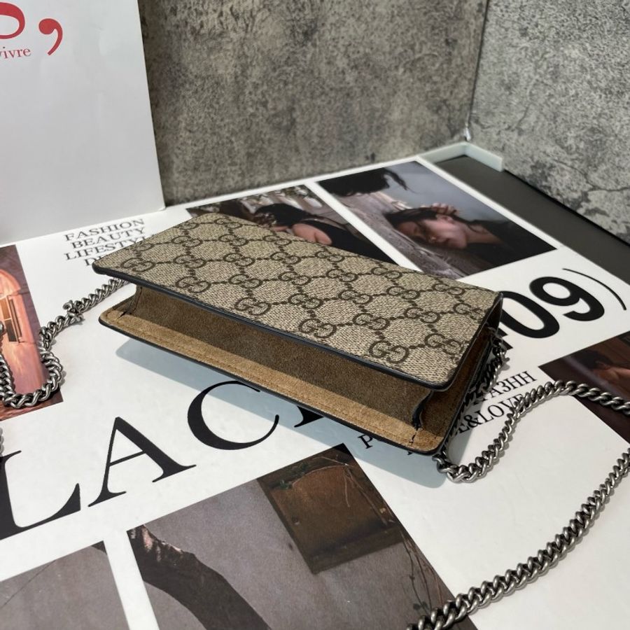 GUCCI Dionysus mini 老花帆布-4