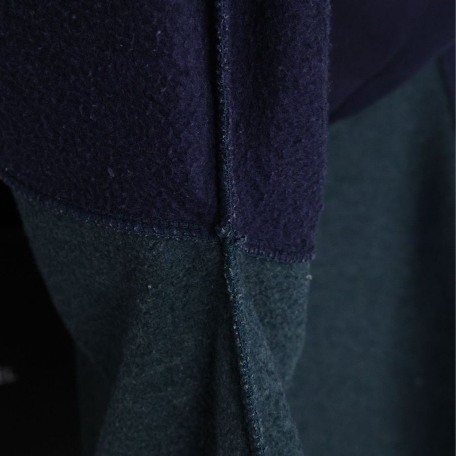 Dior 蓝绿灰三色拼接连帽套头卫衣上衣外套-19