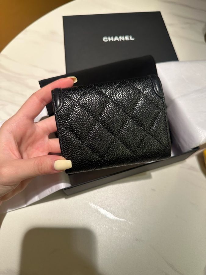 Chanel Vanity 香奈兒雙C 短夾-3