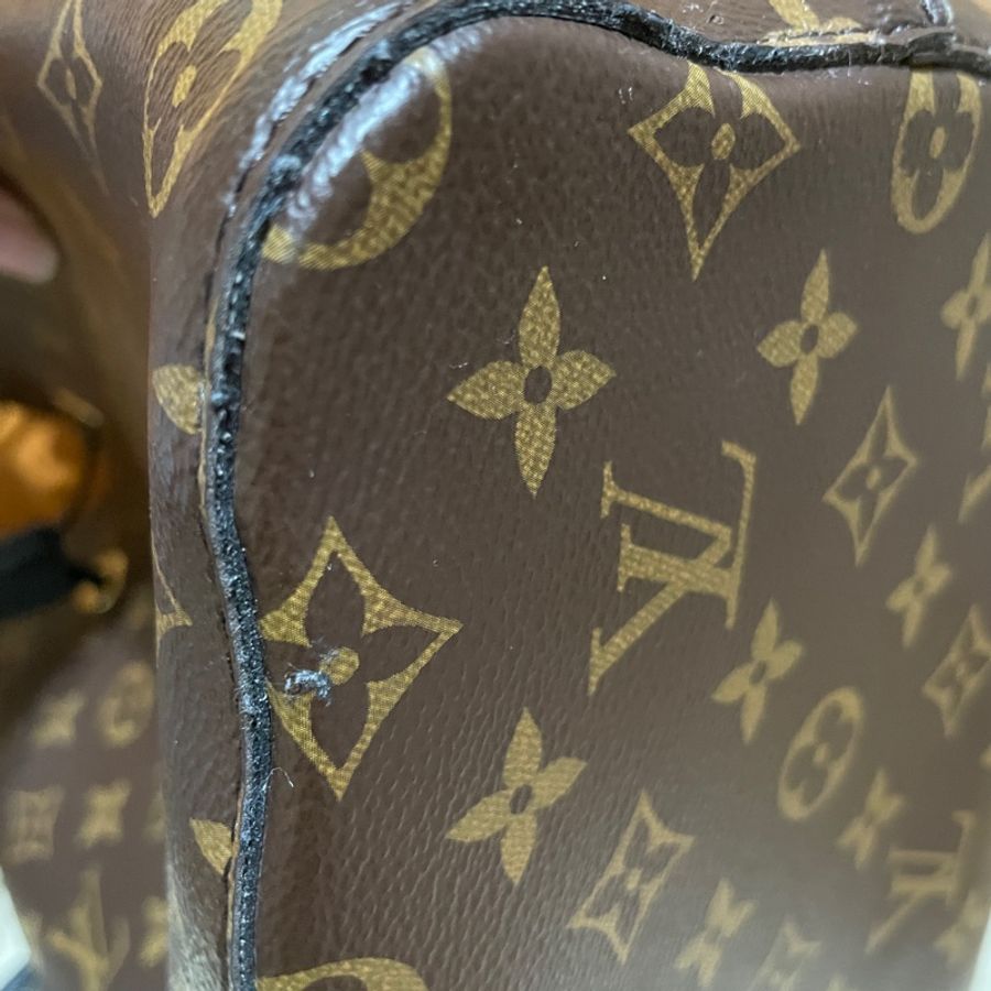 Lv NéoNoé水桶包黑色MM 晶片款-7