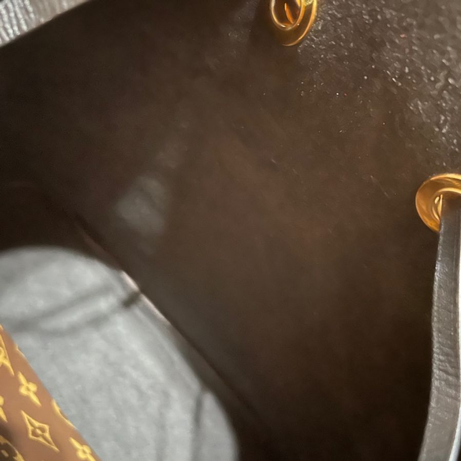 Lv NéoNoé水桶包黑色MM 晶片款-14