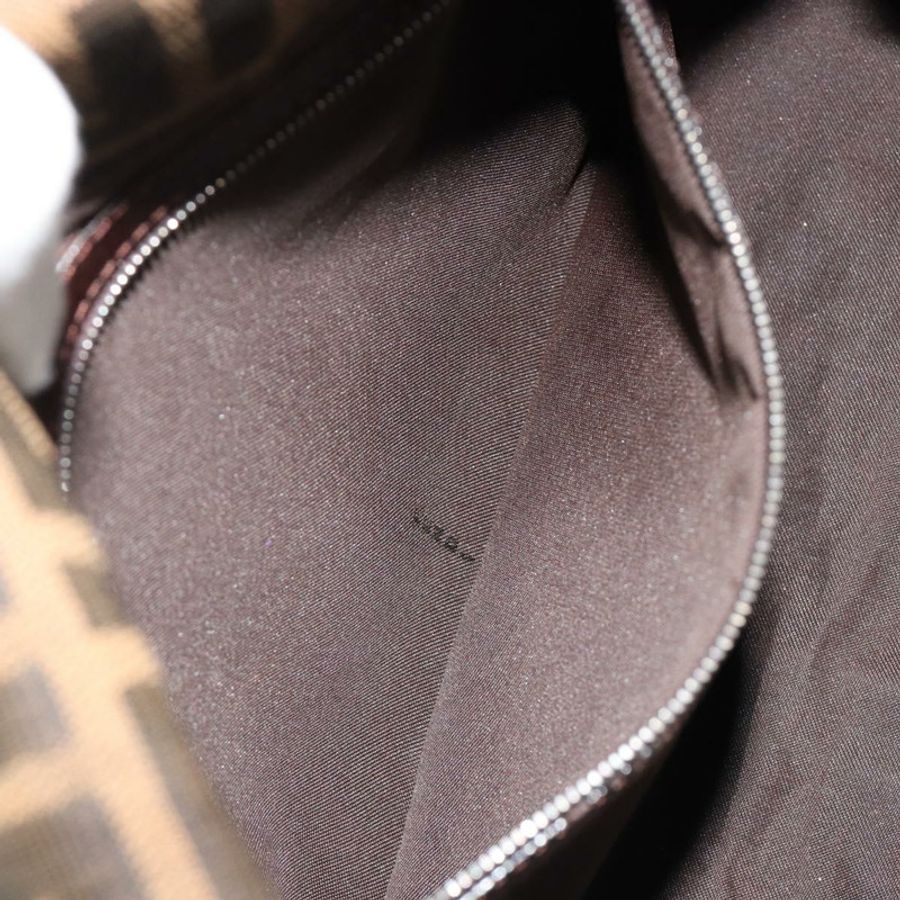 【日本直送】FENDI Zucca帆布Mamma Baguette單肩包 黑色棕色 正品 184905SAM-24