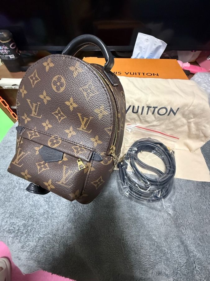 路易威登迷你小書包 LV MINI BACKPACK PLAM SPRING-1