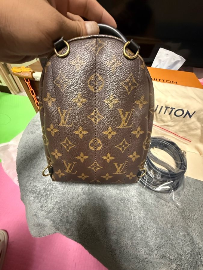 路易威登迷你小書包 LV MINI BACKPACK PLAM SPRING-3